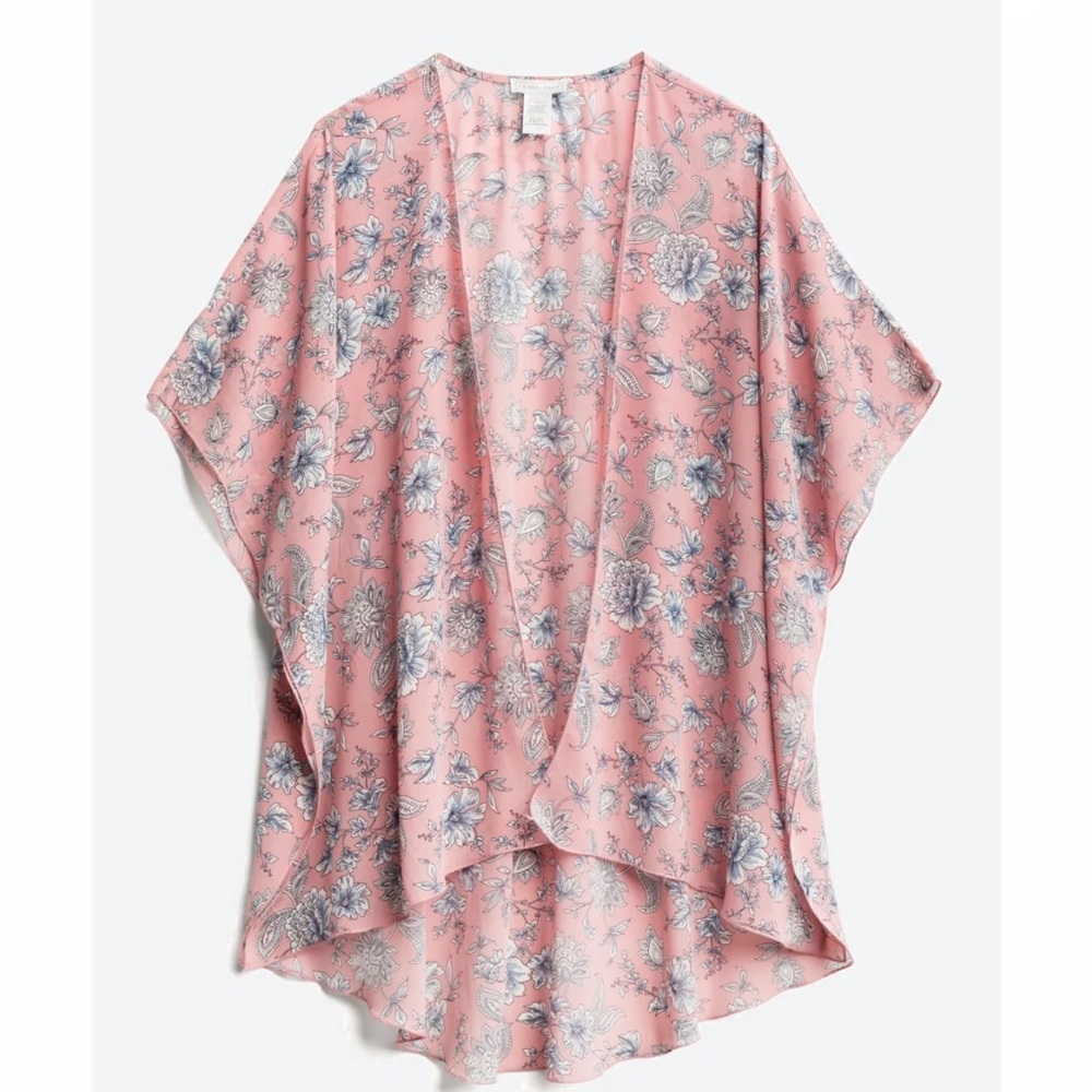 Caley Open Front Woven Kimono